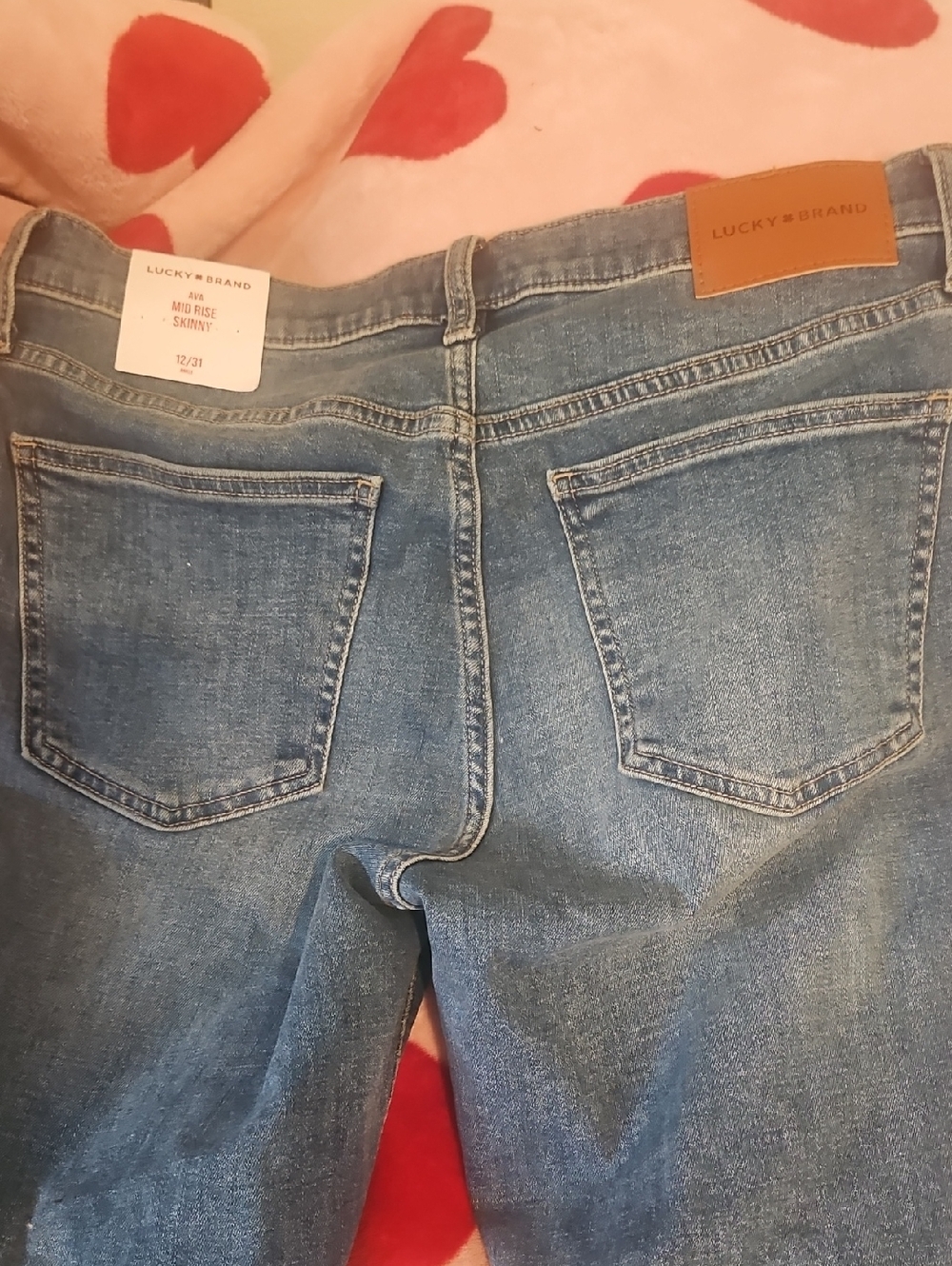 NWT Lucky Brand High-Rise Skinny Jeans - Medium Blue Wash